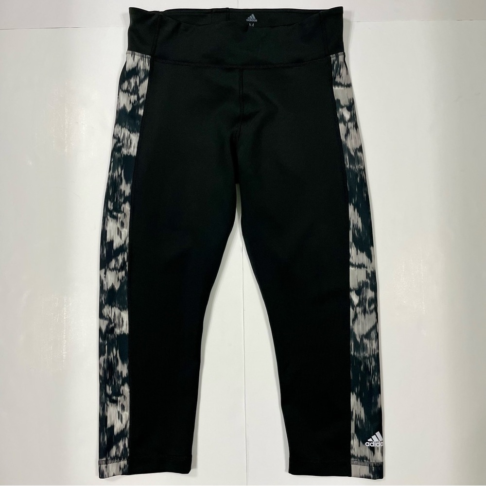 Adidas Climalite Women’s Athletic Leggings Black Size M
